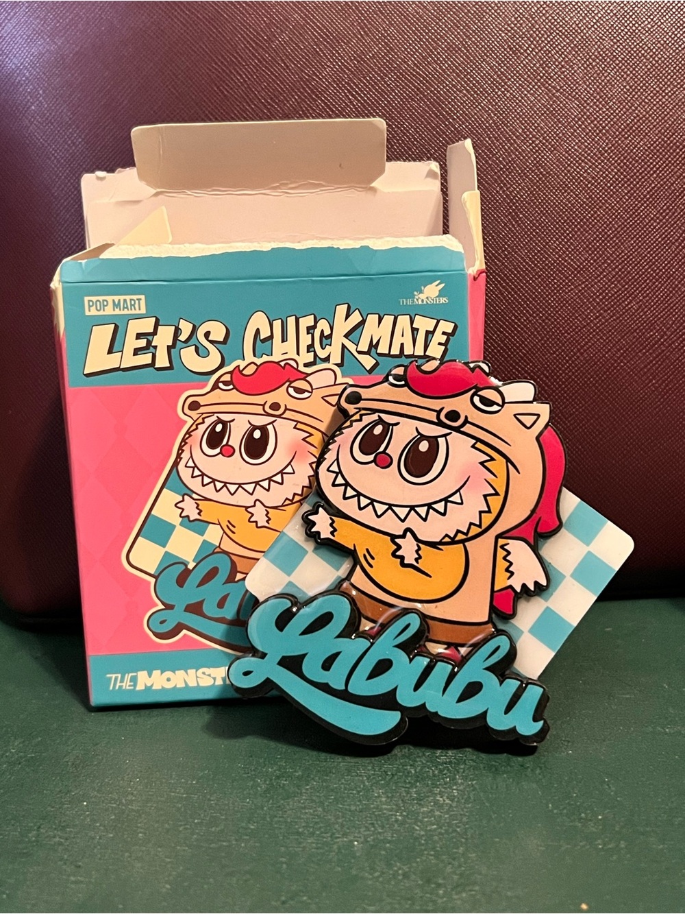 POP MART Labubu Let's Checkmate magnet